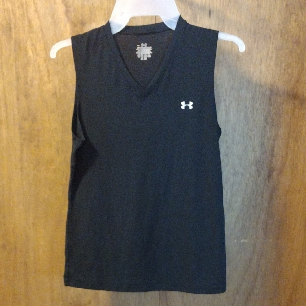 Under Armour Black V-Neck Tank